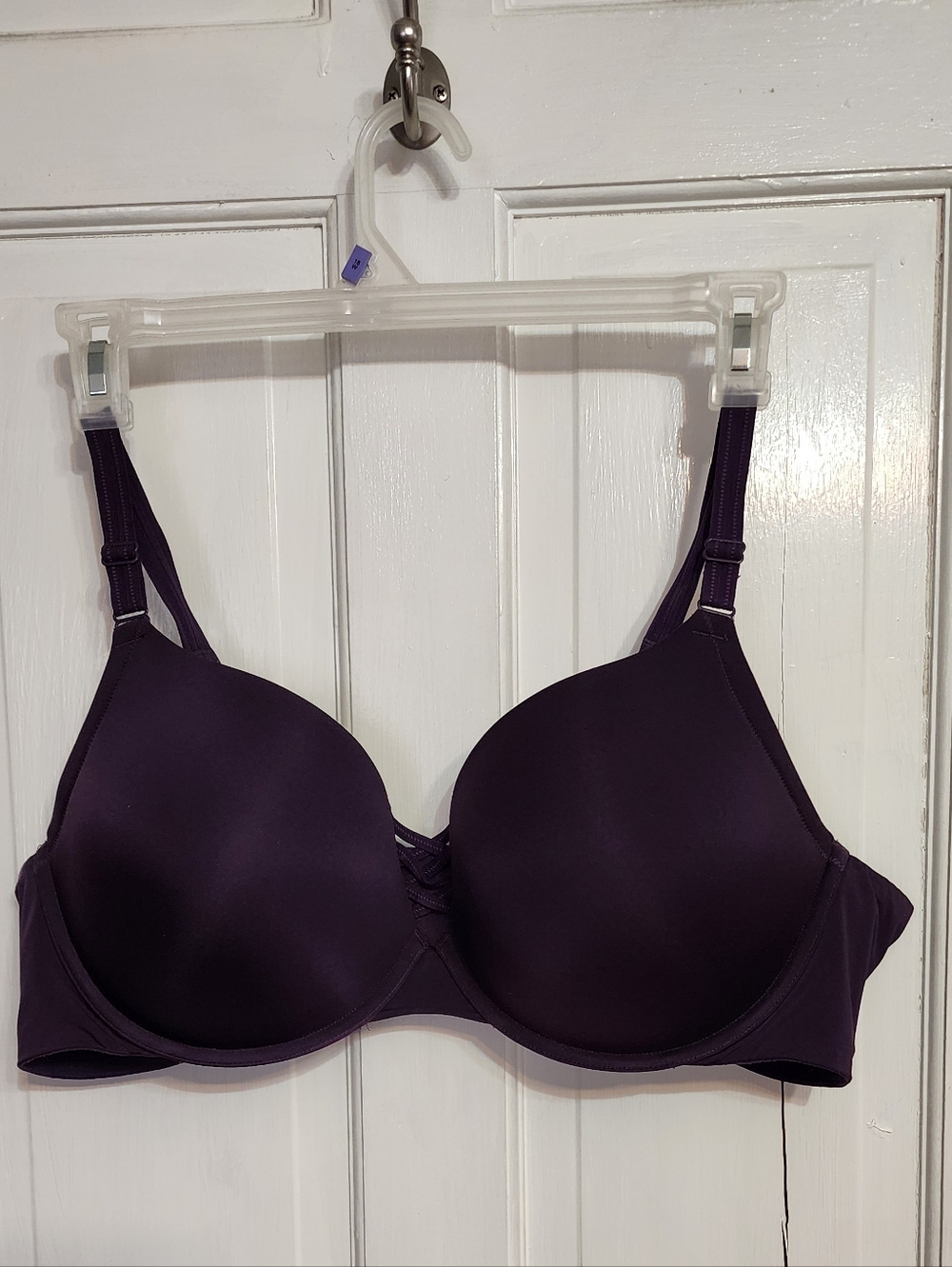 Torrid Curve Size 46D 'XO' 360° Ballet Back Smoothing Push up plunge Bra